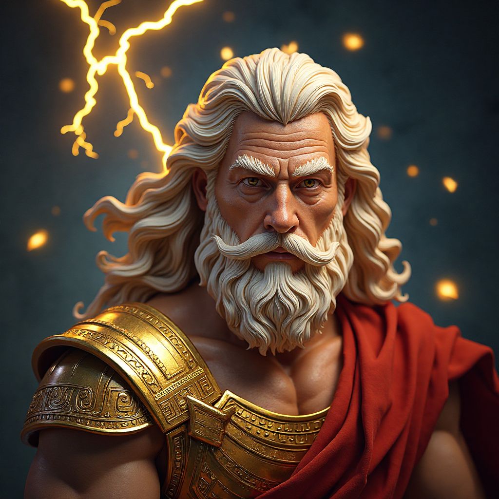 Zeus Thunder Desk Set